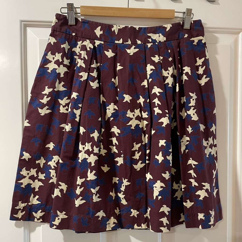Eco-friendly 100% cotton pleated skirt by Australian brand Cue